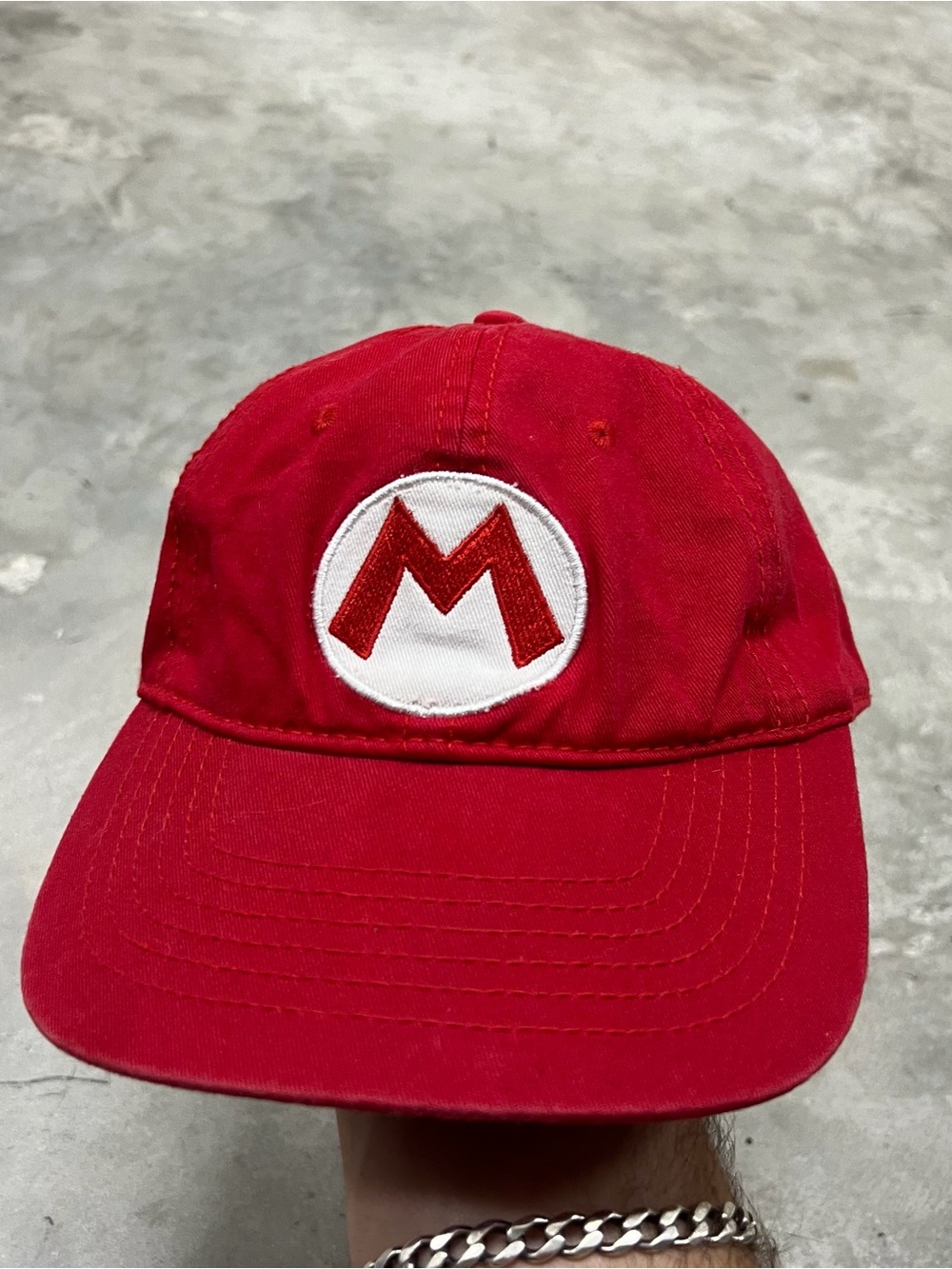Mario Red "M" Logo Adjustable Baseball Cap Hat Super Mario Bros. Series 2019